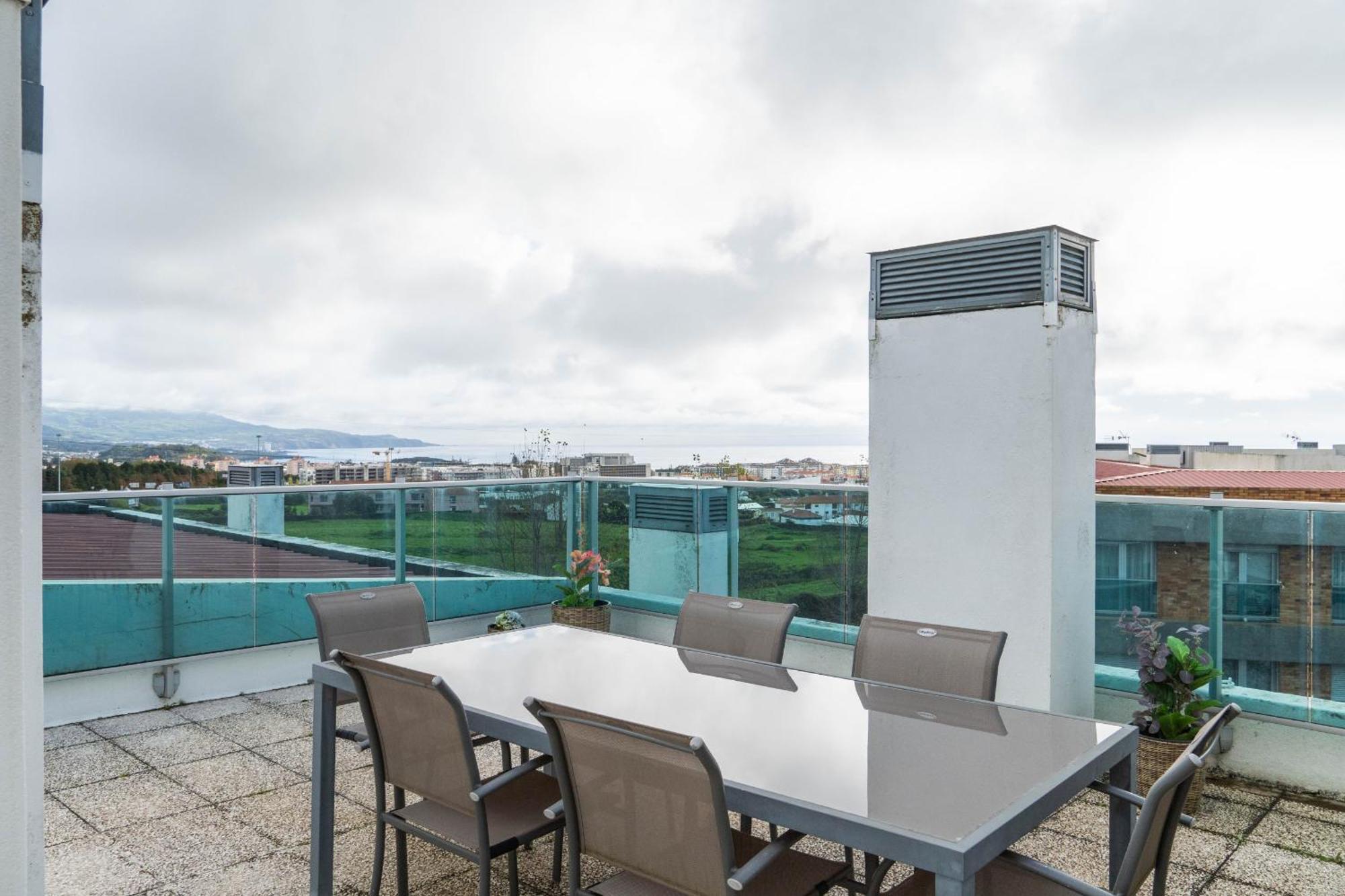 Rooftop Terrace Apartment Pdl Ponta Delgada المظهر الخارجي الصورة